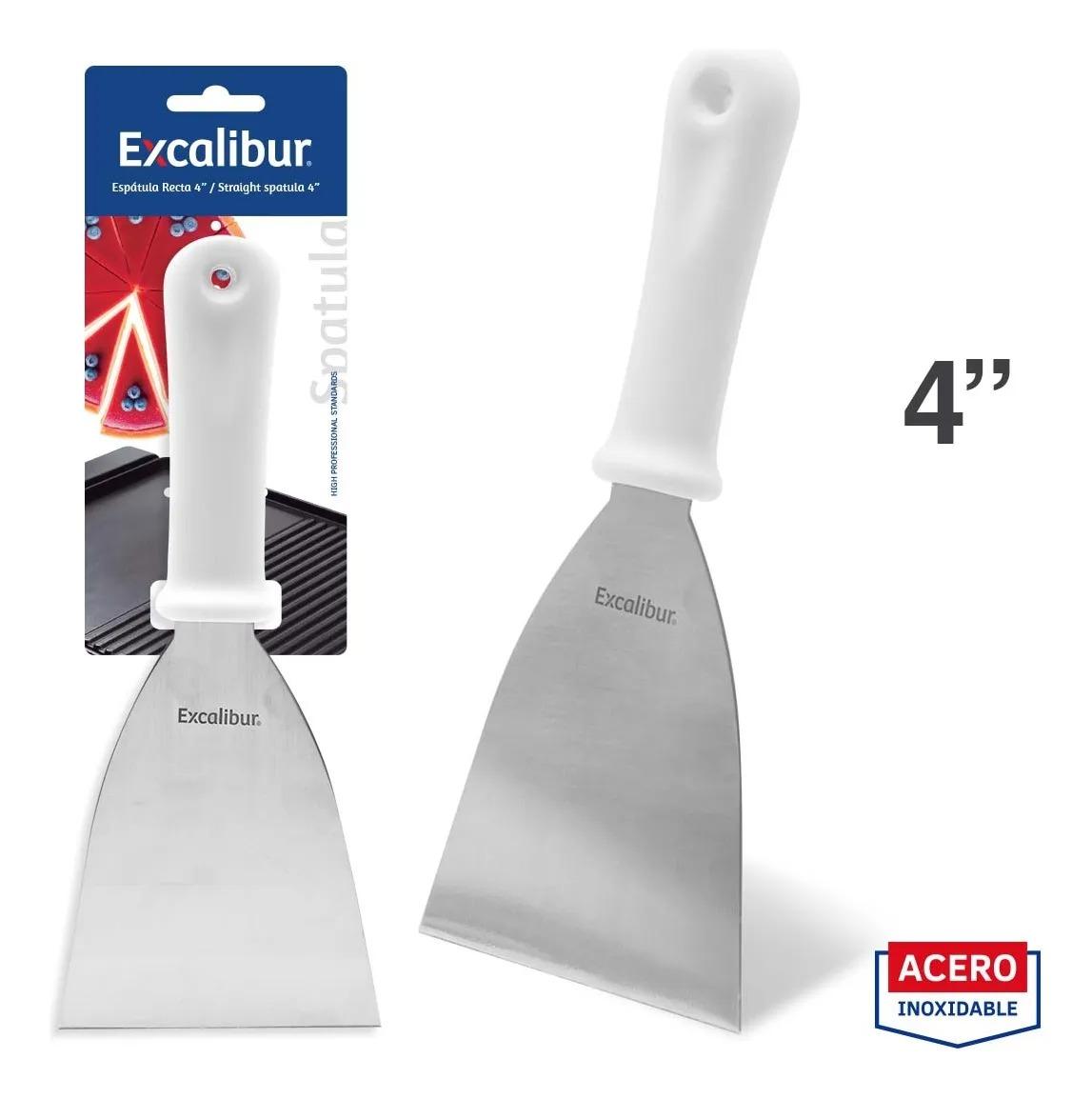 ESPATULA RECTA COCINA 4 PULGADAS MANGO PLASTICO G 0D