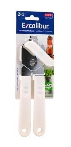 ABRELATAS MULTIUSOS ACERO INOXIDABLE 2 EN 1 G:0D