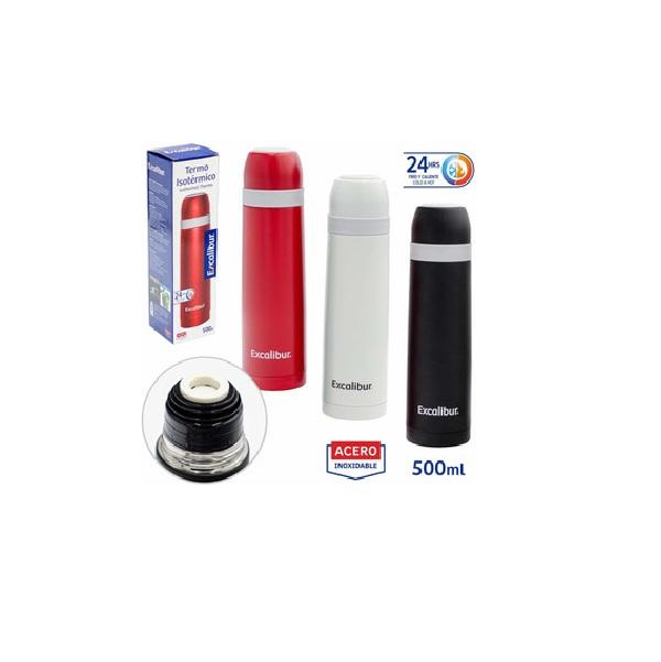 TERMO 500ML TERMICO 8HS ACERO INOXIDABLE G:0D