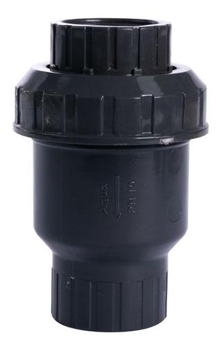 VALVULA CHEK 1 PULGADA PLASTICA NEGRO G:SG