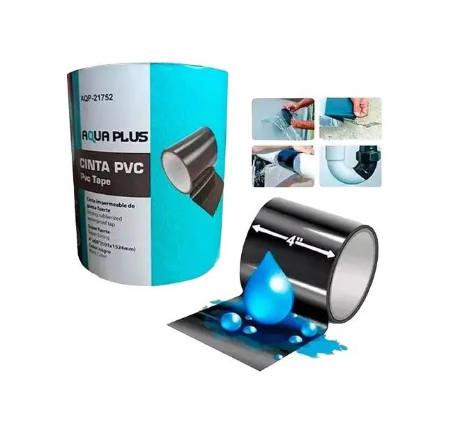 CINTA IMPERMEABLE PVC NEGRA 4X60 PULG G0D