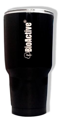VASO TERMICO DOBLE PARED 30 OZ CON TAPA 900ML COOLER BIOACTIVE G:0D