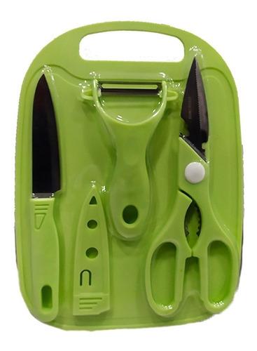 KIT COCINA CON TABLA 4 PCS BLISTER G:0D
