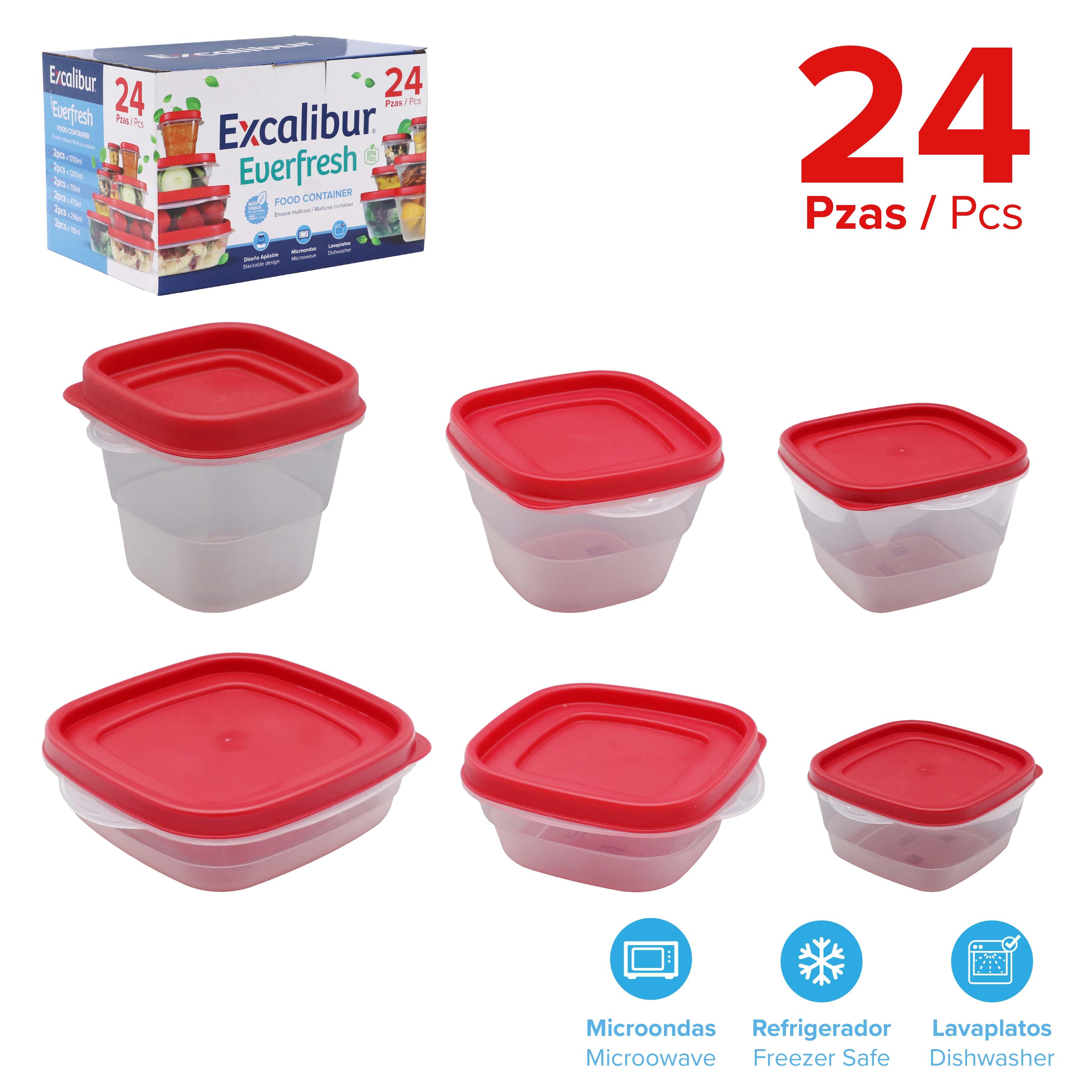 ENVASES PLASTICOS 24 PIEZAS VARIOS TAMAÑOS G 0D