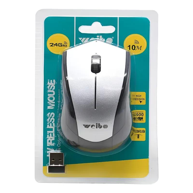MOUSE INALAMBRICO 2.4GHZ WEIBO USB G:7D
