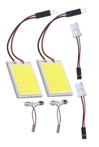 BOMBILLO MUELITA GALLETA 24 LEDS TECHO CARRO 12V G:0D