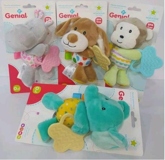 PELUCHE MORDEDOR ANIMALES ESTIMULANTE
