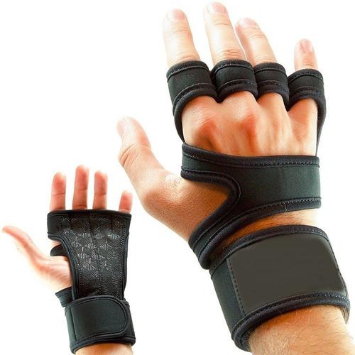 GUANTES CAYERA PARA PESAS NEGRO G.0D