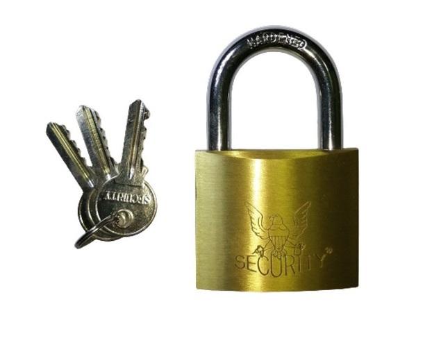 CANDADO DE ARCO 60MM CON 3 LLAVES SECURITY G:0D