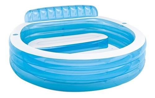 PISCINA INFLABLE CON SILLON 2.29M X 2.18M X 79CM G:0D