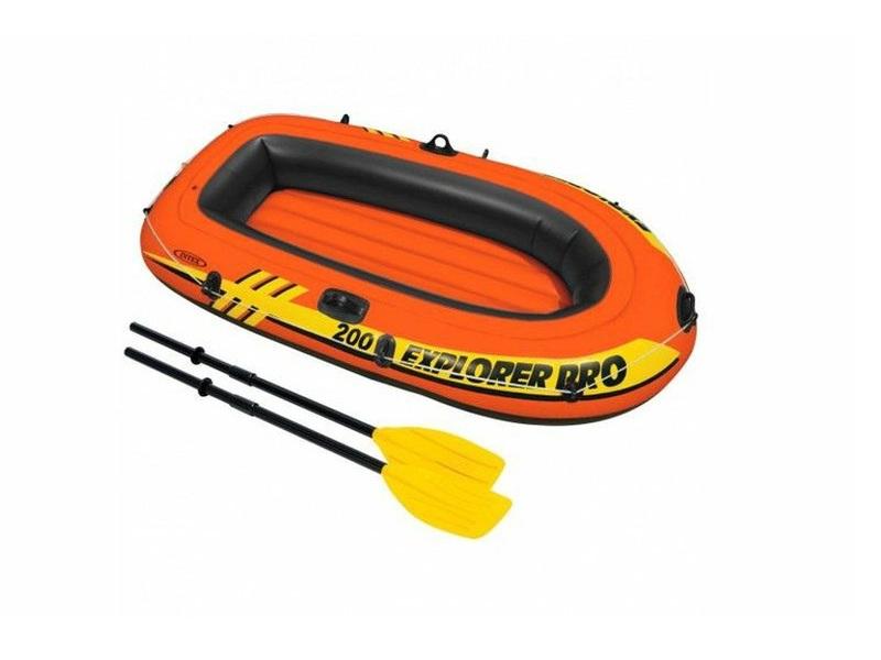 BOTE INFLABLE CON REMOS EXPLORER 200 PRO INTEX G:0D