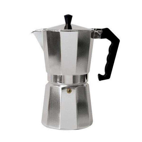 CAFETERA GRECA 12 TAZAS METALICA CON ASA G:0D