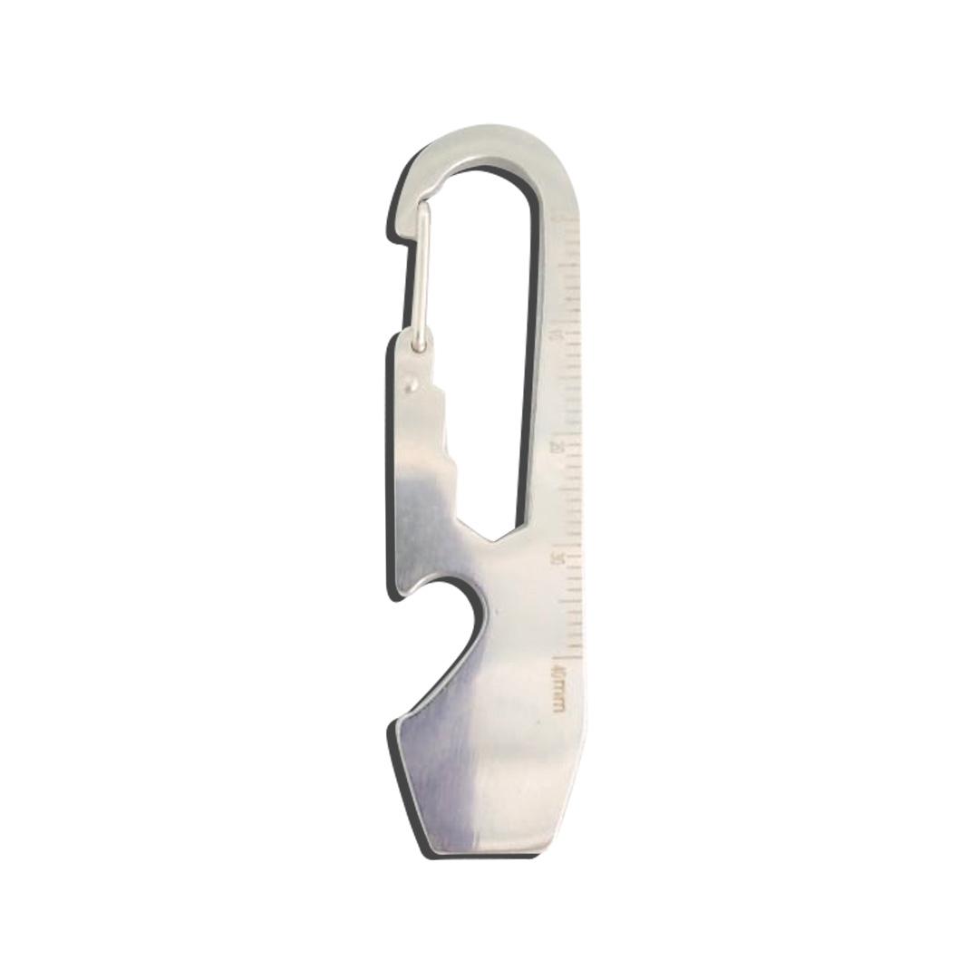 LLAVERO DESTAPADOR ACERO REGLA 40MM DELGADO METAL G:0D