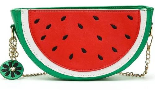 CARTERA BANDOLERO DE CUERO FORMA DE FRUTA G:0D