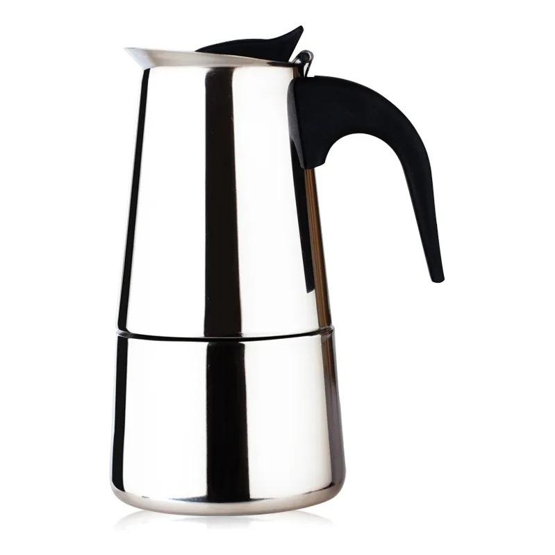 CAFETERA EXPRESSO TIPO GRECA 6 TAZAS ACERO INOXIDABLE G:0D