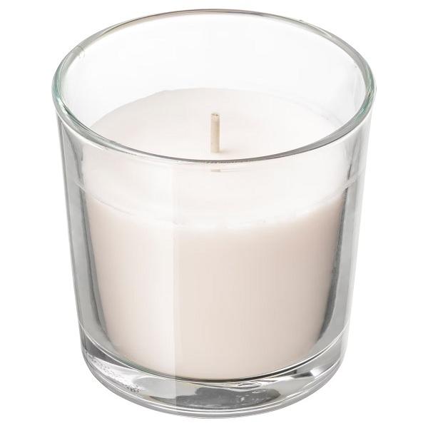 VELA AROMATICA VASO VIDRIO G 0D
