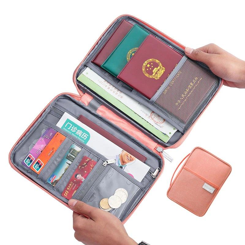 ORGANIZADOR VIAJERO PASAPORTE TARJETAS G 0D