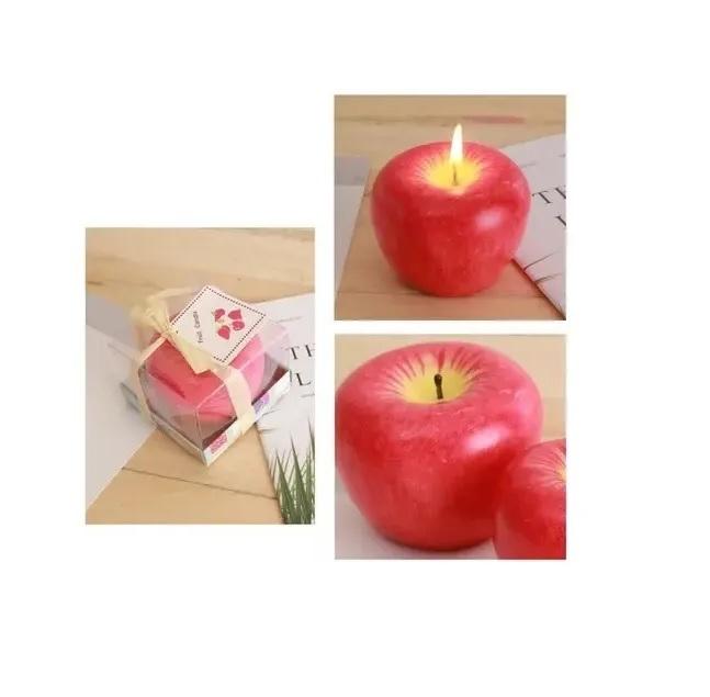 VELA PERFUMADA EN FORMA MANZANA G0D