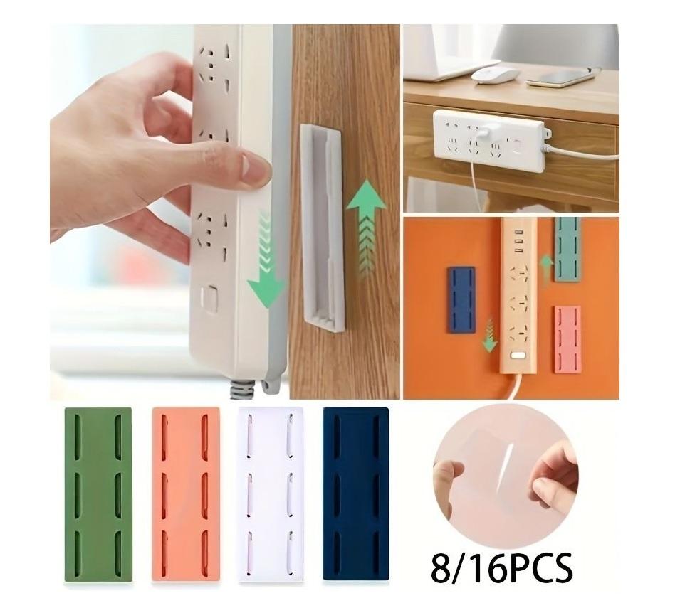 BASE PARA FIJAR OBJETOS PARED SON PERFORACIONES 5 UNIDADES G0D