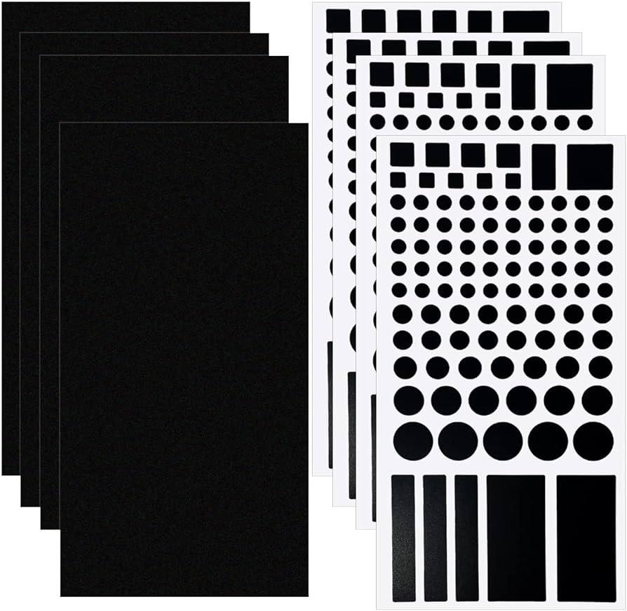 STIKER OSCURO PARA TAPAR LUZ LED DE APARATOS ELECTRICOS G0D