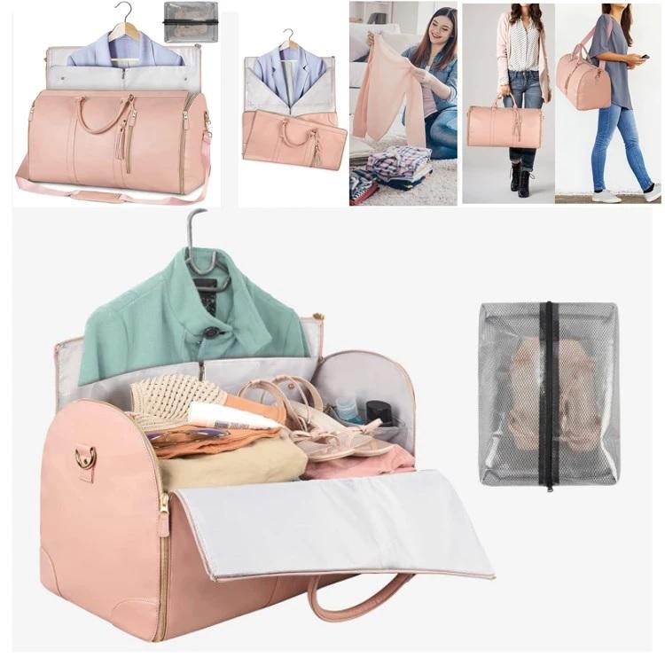 BOLSO VIAJE GRANDE PLEGABLE MANO PORTATRAJE