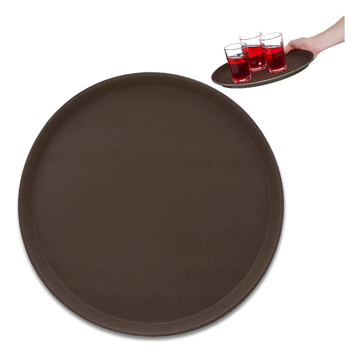 BANDEJA ANTIDESLIZANTE REDONDA 40CM DIAMETRO G 0D