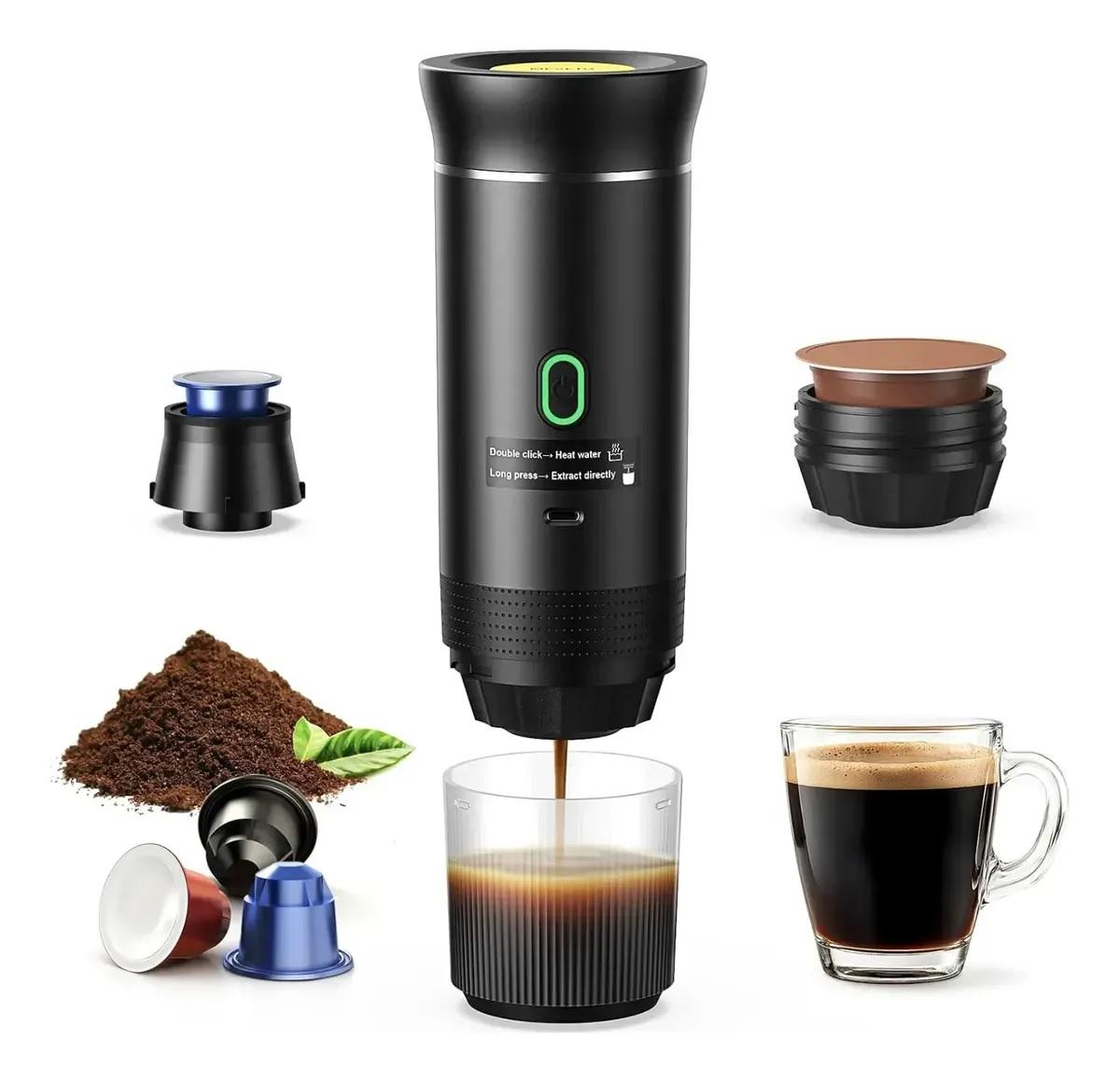 MAQUINA DE CAFE PORTATIL VIAJERO ESPRESSO RECARGABLE G 3D