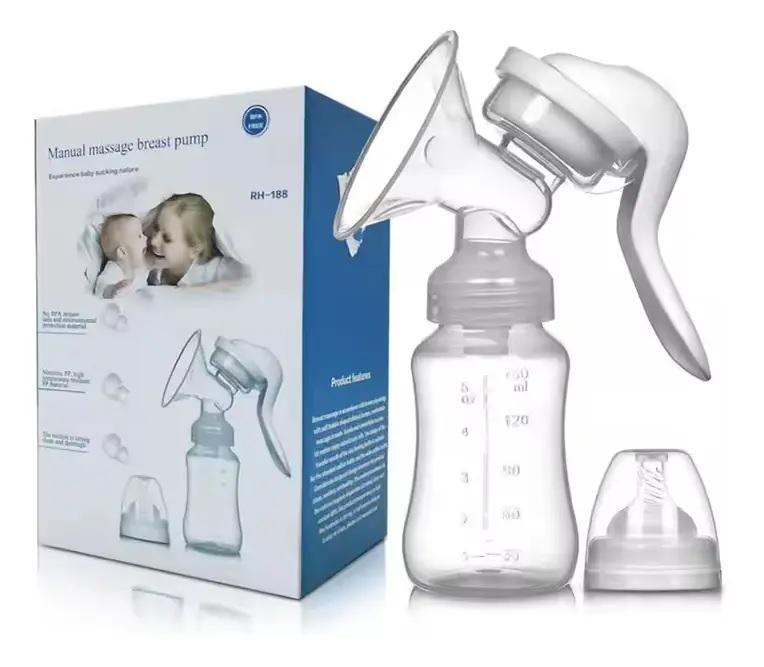 EXTRACTOR DE LECHE MANUAL CON BIBERON Y TETINA G 3D