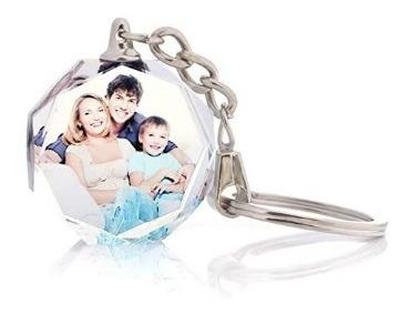 LLAVERO DE CRISTAL CORTADO CON LUZ PARA PERSONALIZAR G:0D