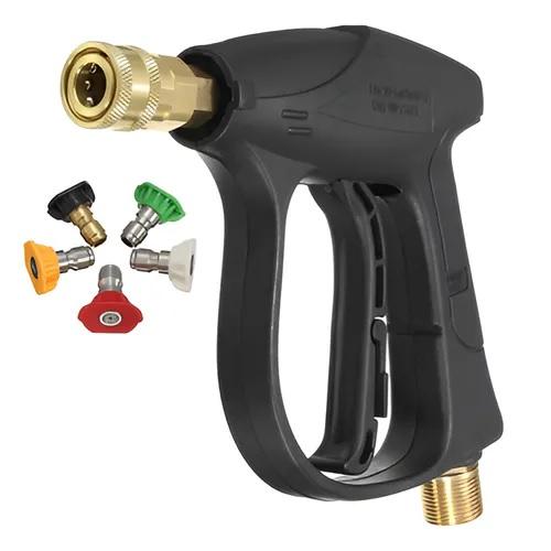 PISTOLA CORTA PARA HIDROJET PICO CORTO 3200PSI CON 5 PUNTAS G:0D