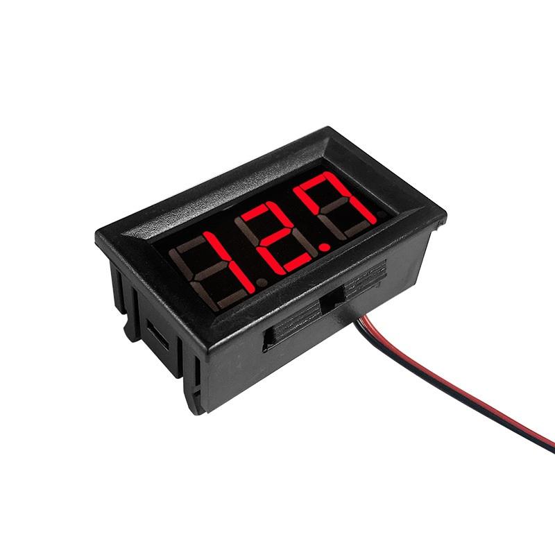 MEDIDOR DE VOLTAJE DIGITAL VOLTIMERO CARRO UNIVERSAL G 3D