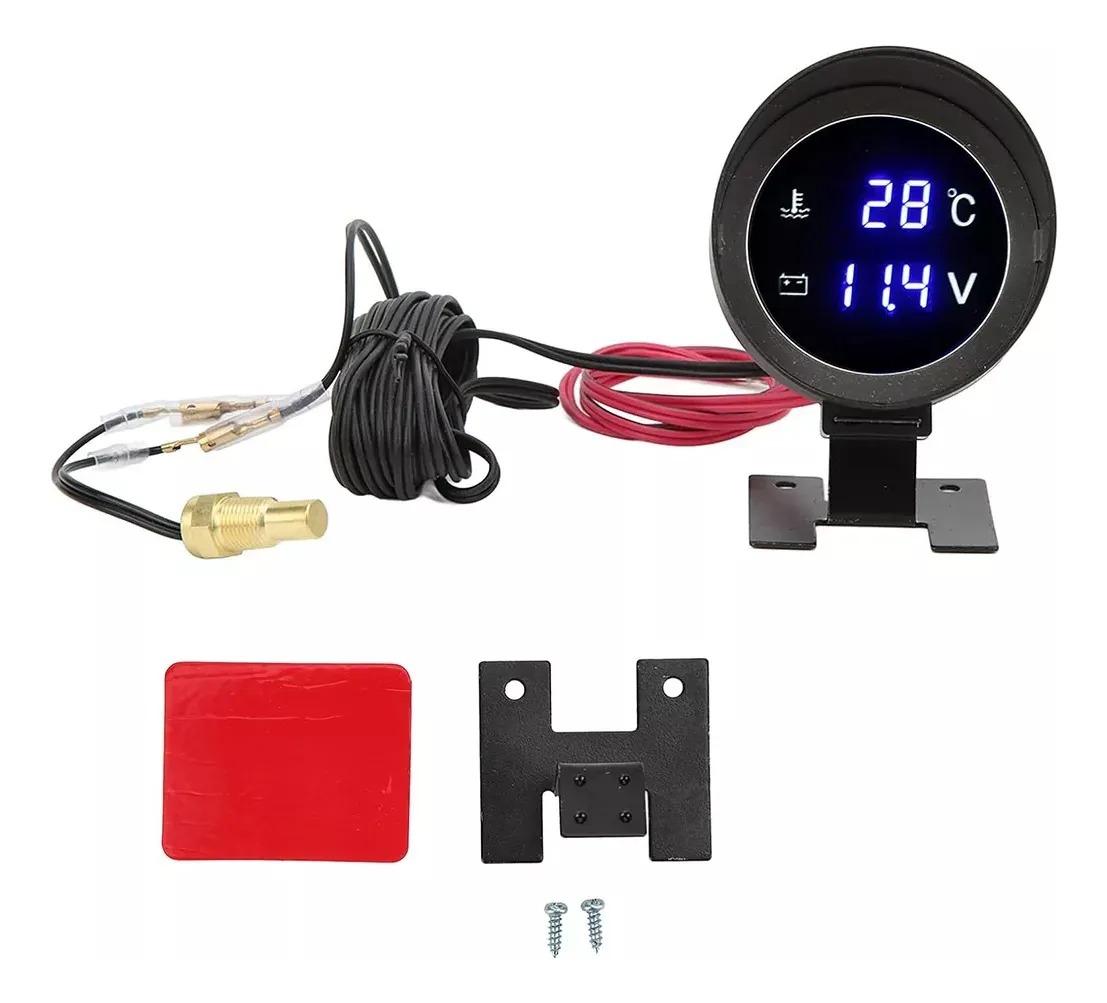MEDIDOR RELOJ DIGITAL TEMEPRATURA Y VOLTAJE 10/14/16/17/21MM G 3D