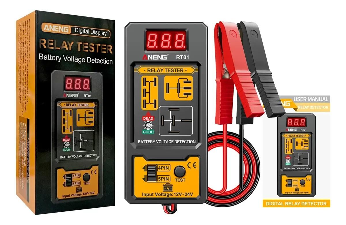 PROBADOR UNIVERSAL AUTOMOTRIZ TESTER RELES VOLTAJE G 3D