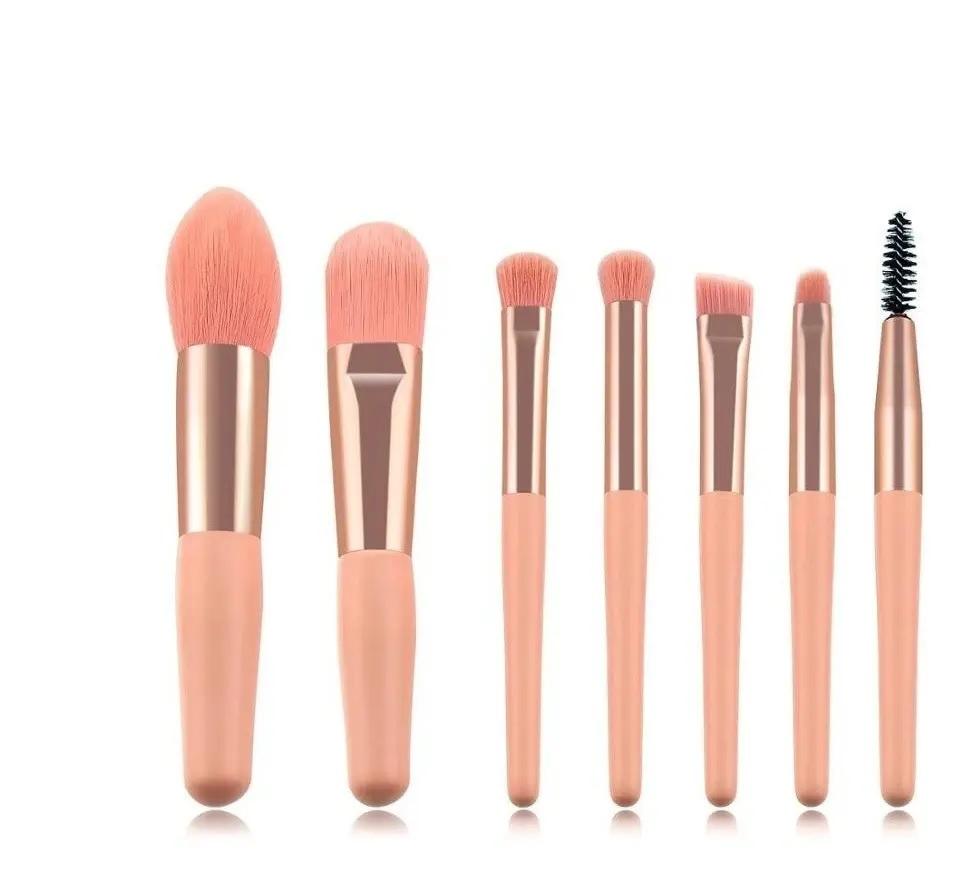 SET DE BROCHAS DE MAQUILLAJE 8 PIEZAS G 0D