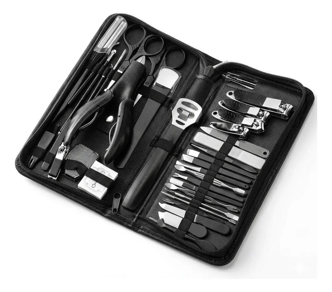 SET HERRAMIENTAS 40pcs MANICURE PEDICURE  G 0D