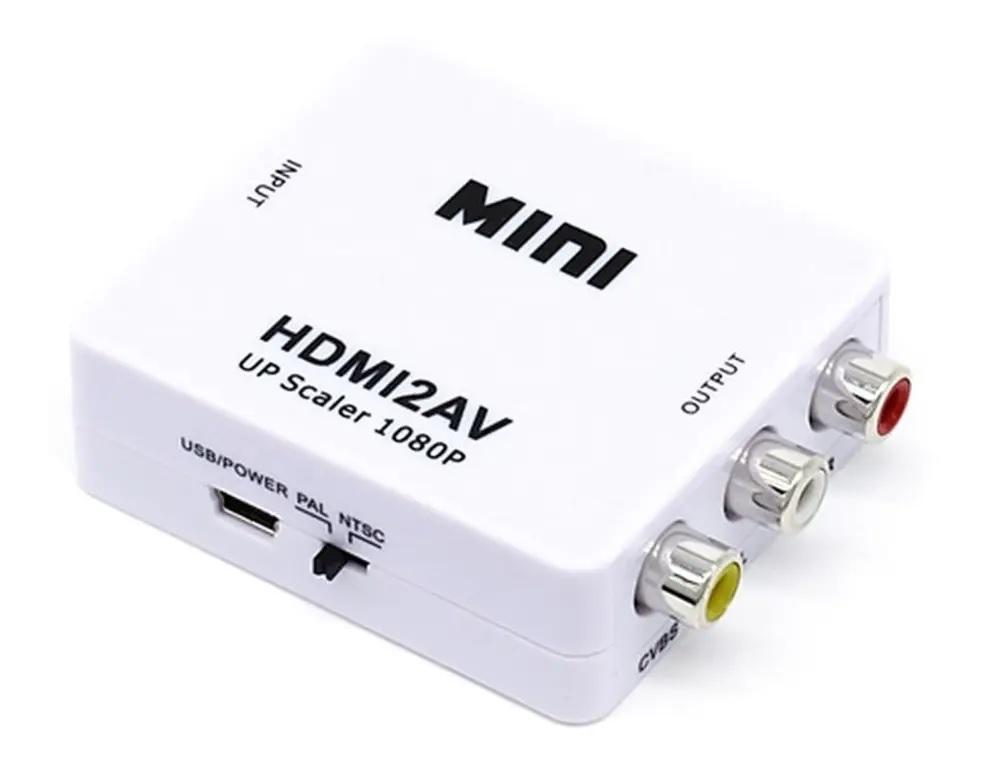 CONVERTIDOR HDMI A RCA AUDIO VIDEO G 3D