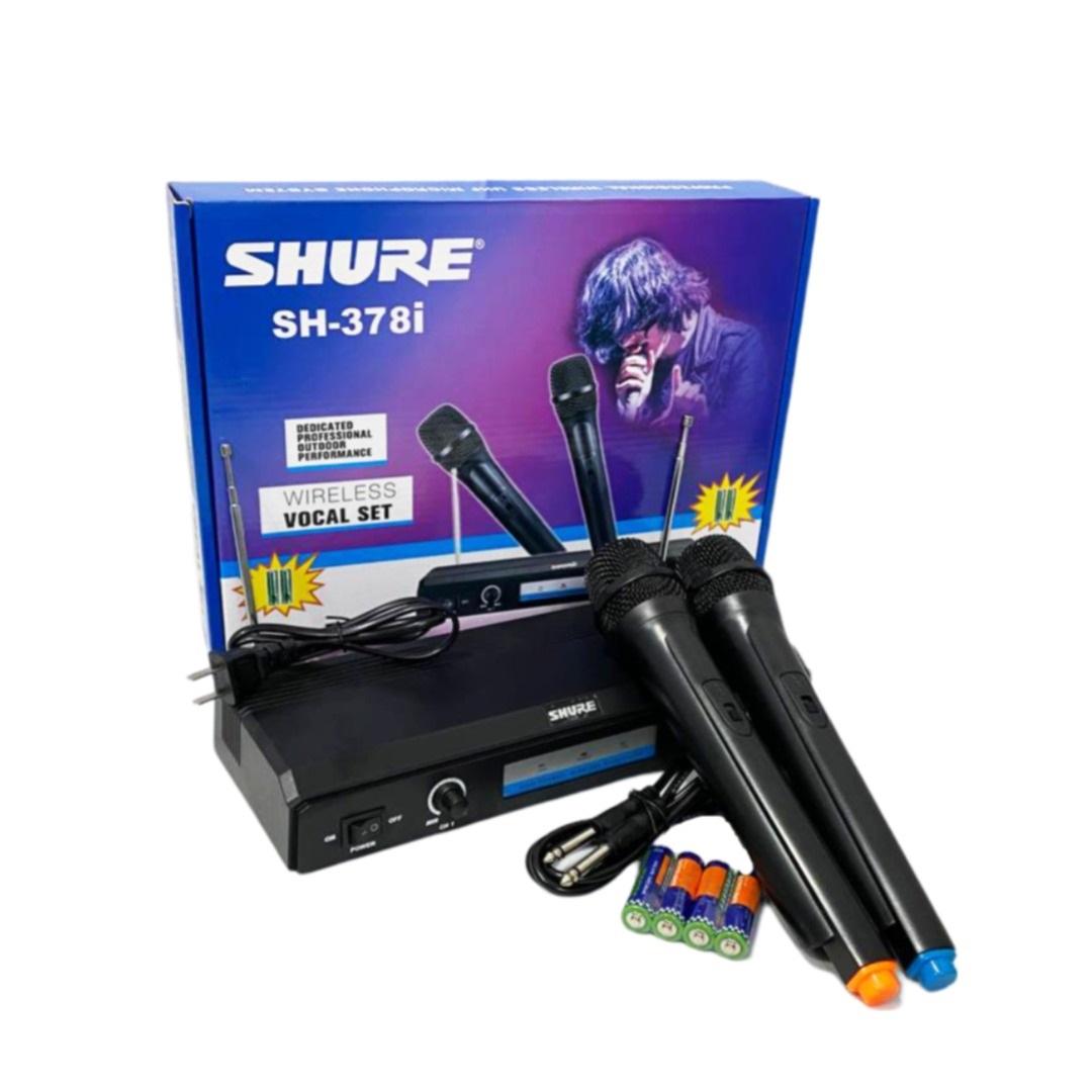 MICROFONO INALAMBRICO SH-378, 2 UNIDADES G 3D