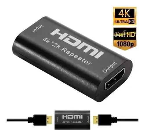 REPETIDOR EXTENSOR UNION CABLE HDMI 4K 2K G3D