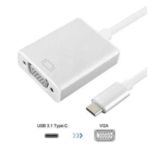 ADAPTADOR CONVERTIDOR TIPO C A VGA G 3D