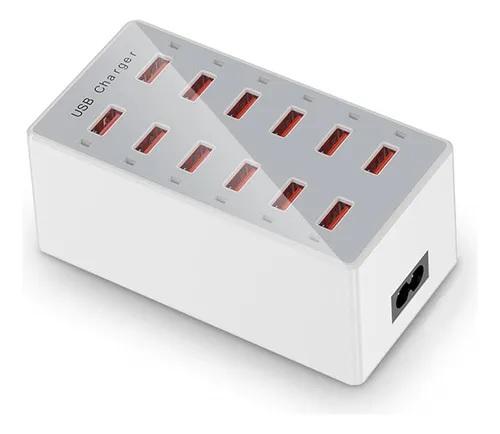 CARGADOR USB 12 PUERTOS 60W 110V G 3D