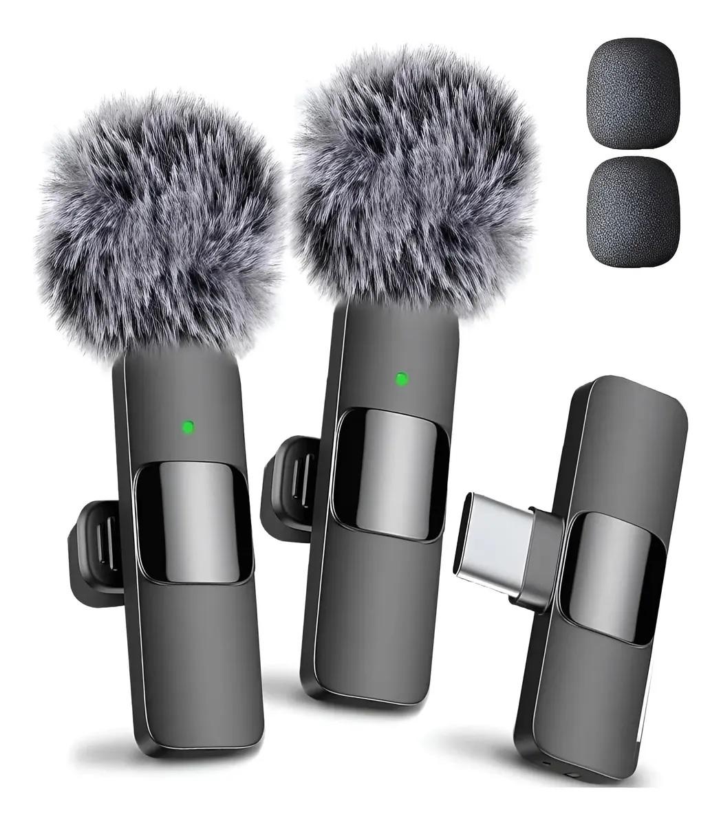 MICROFONO DUAL INALAMBRICO BALITA TIPO C IPHONE G 3D