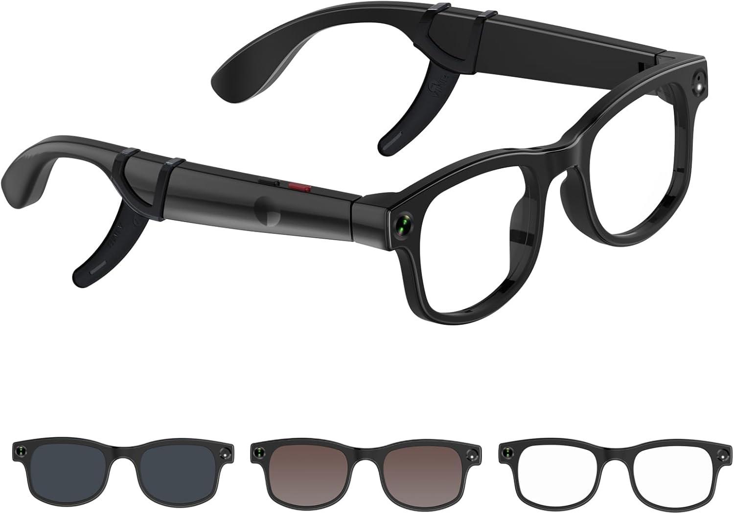 LENTES INTELIGENTES GRABA AUDIO, VIDEO CAMARA 8MP G 3D