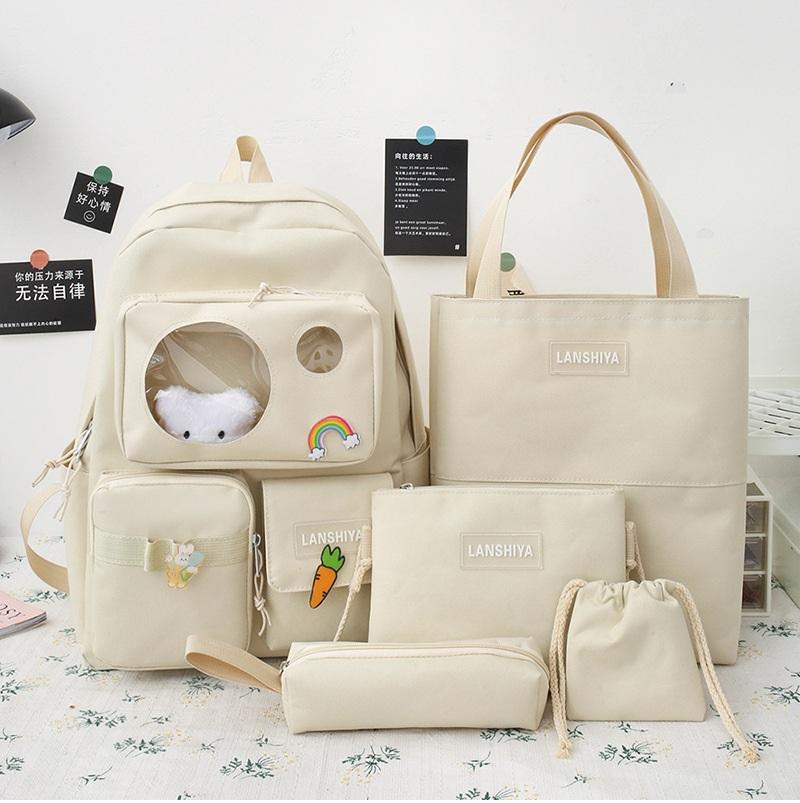 SET DE BOLSO CARTERA 6 PIEZAS G 0D