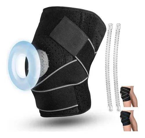 RODILLERA NEOPRENO ABIERTA CON SOPORTE ROTULA BANDAS G 0D