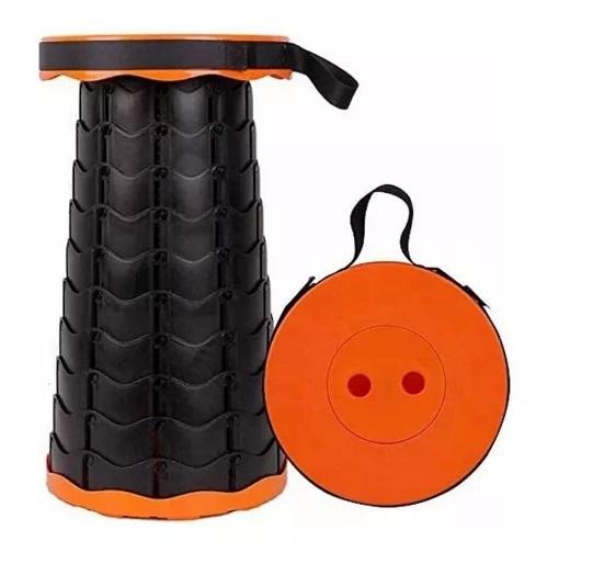 BANQUITO TELESCOPICO PLEGABLE PORTATIL G0D