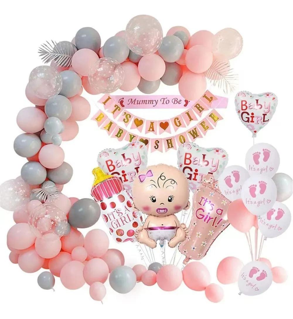 KIT DECORACION BABY SHOWER NIÑA G0D