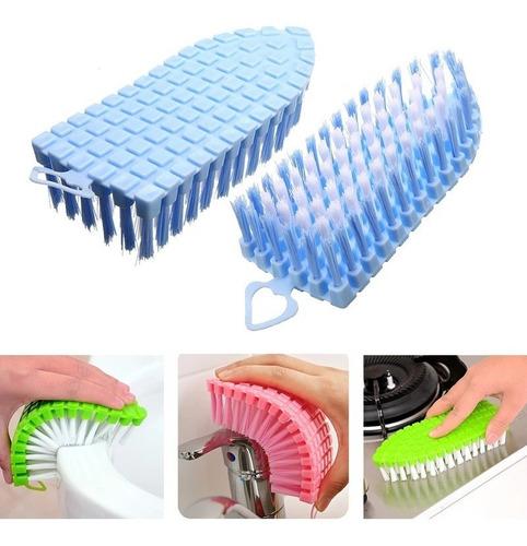 CEPILLO CON CERDA FLEXIBLE PARA FREGAR PLASTICO G:0D