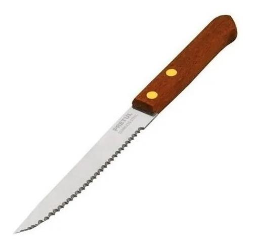 CUCHILLO DE SIERRA  8 PULGADAS PARA PAN MANGO MADERA G:0D