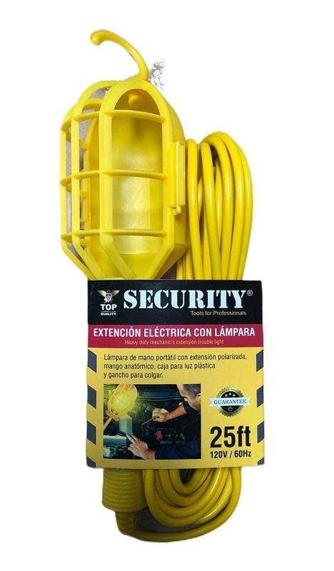 EXTENSION ELECTRICA 7.6 METROS CON LAMPARA 110V G:0D