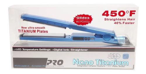 PLANCHA DE CABELLO NANO TITANIUM CERAMICA 450F G:7D